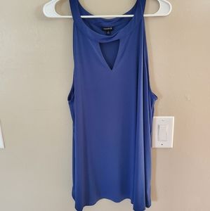 Torrid Racerback Blouse Royal Blue